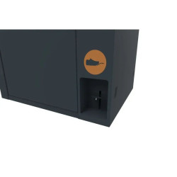 Point de collecte extérieur Biodéchet + conteneur 120 / 240 litres