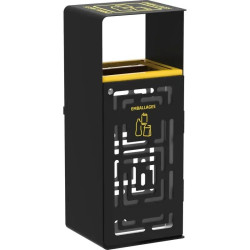 Poubelle d'extérieur Vigipirate pour tri sélectif - Artri