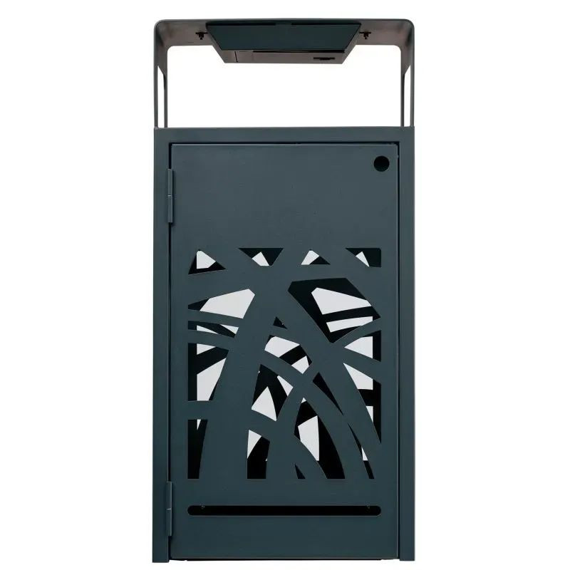 Poubelle cendrier pour collectivités design - Cybel