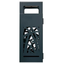 Poubelle cendrier pour collectivités design - Cybel