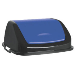 Poubelle de tri sélectif d'intérieur à couvercle basculant - Clap