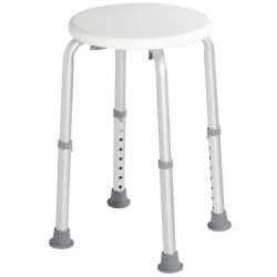Rossignol Biska - Tabouret de douche réglable pour PMR