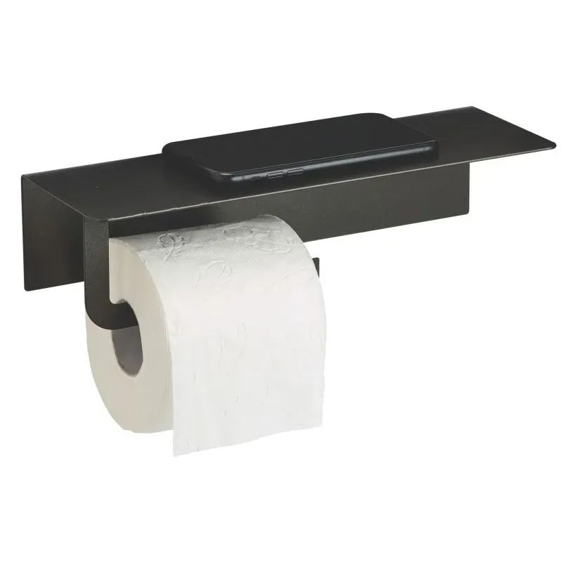 Porte rouleau papier toilette avec tablette - Rossignol Epure