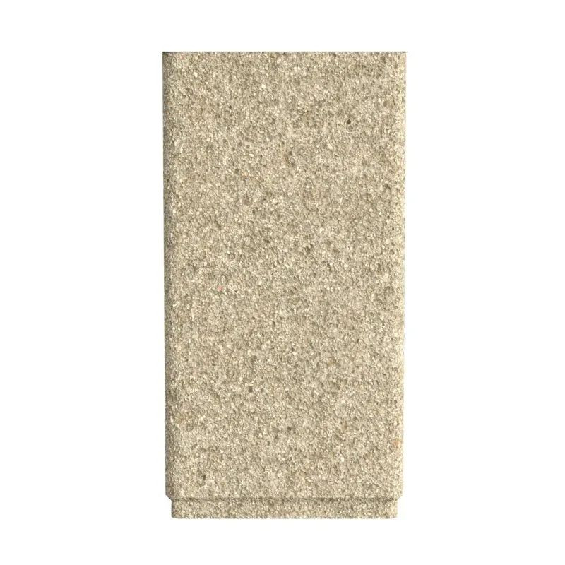 Cendrier béton à poser avec bac inox 9 litres - Rossignol Olympe