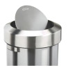 Rossignol Salsa - Poubelle à couvercle basculant ronde 60 litres