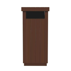 Poubelle de ville béton 130 litres - Rossignol Zeus