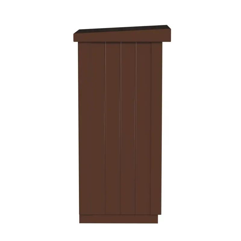 Poubelle de ville béton 130 litres - Rossignol Zeus