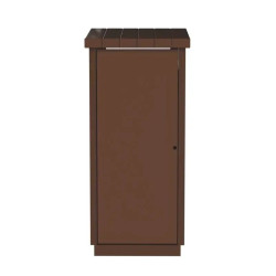 Poubelle de ville béton 130 litres - Rossignol Zeus