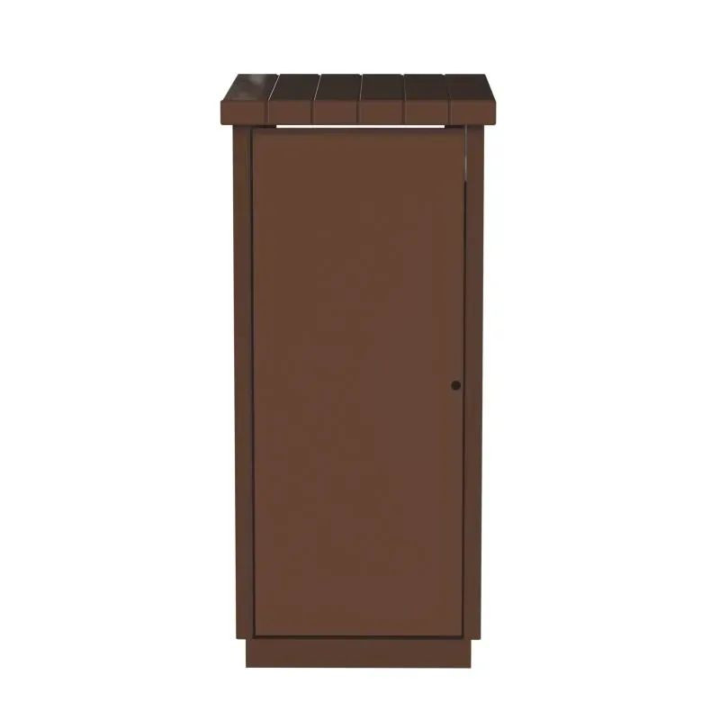 Poubelle de ville béton 130 litres - Rossignol Zeus