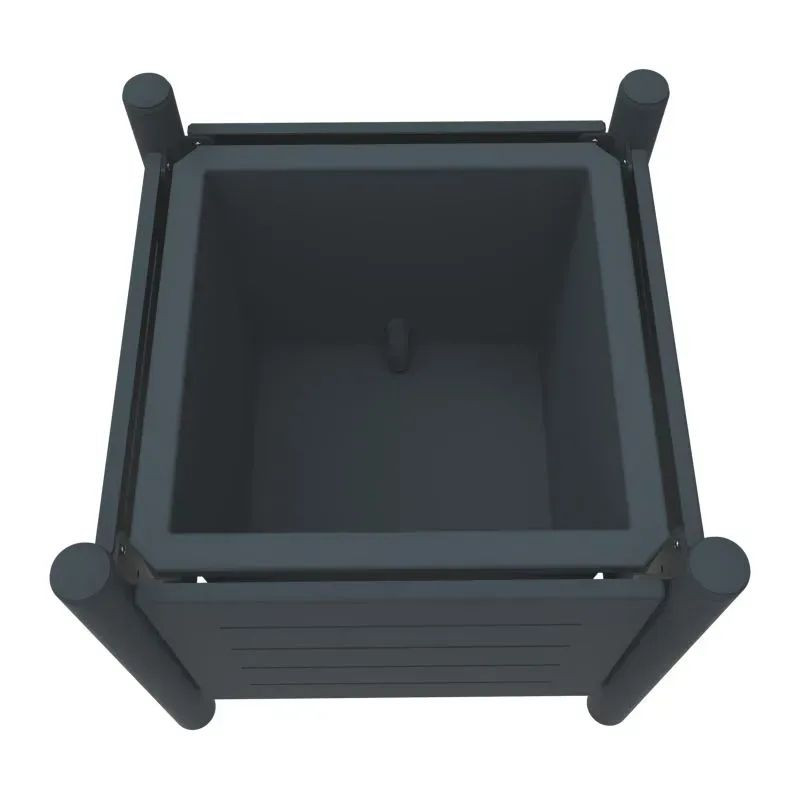 Jardinière 75 litres en métal RAL 7016 - Rossignol Vibrato Métal