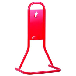 Support extincteur avec pied