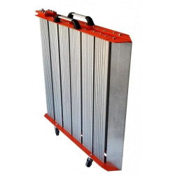 Rampe d'accès pliable PMR en alu