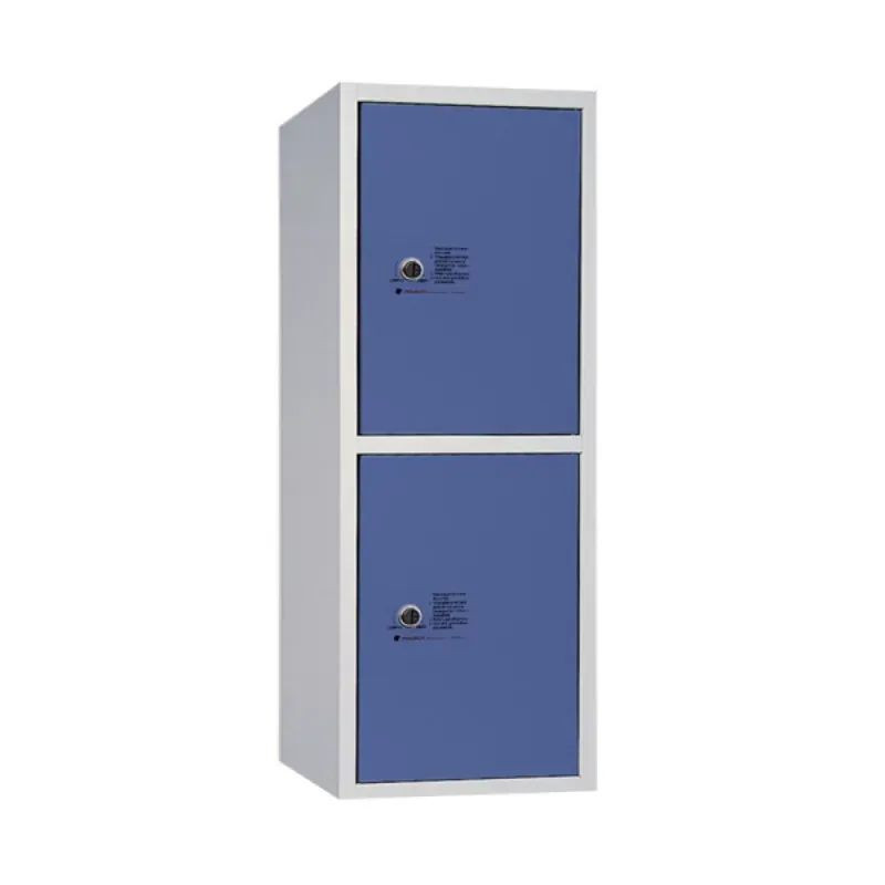 Grand casier consigne sans socle 2 casiers par colonne