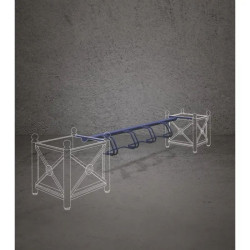 Support vélos à fixer sur jardinière - Jardivélo