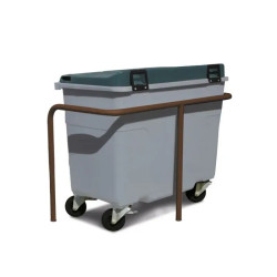 Etrier de protection conteneur poubelle Pantagruel - 3 pieds