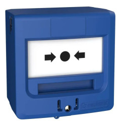 Déclencheur manuel de couleur "SANS MARQUAGE" universel 1 contact