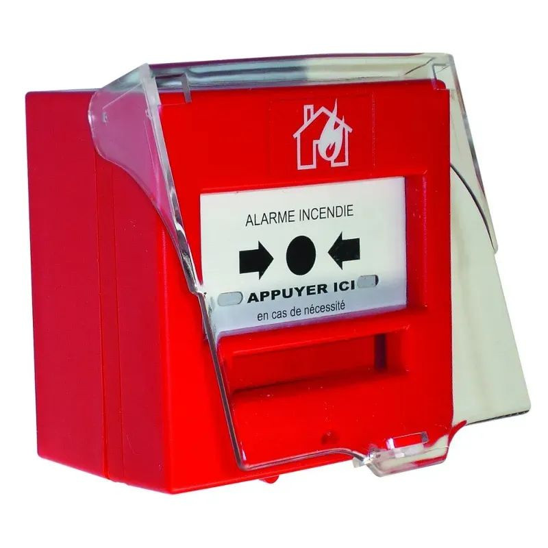 Capot transparent pour déclencheur manuel Neutronic série 47