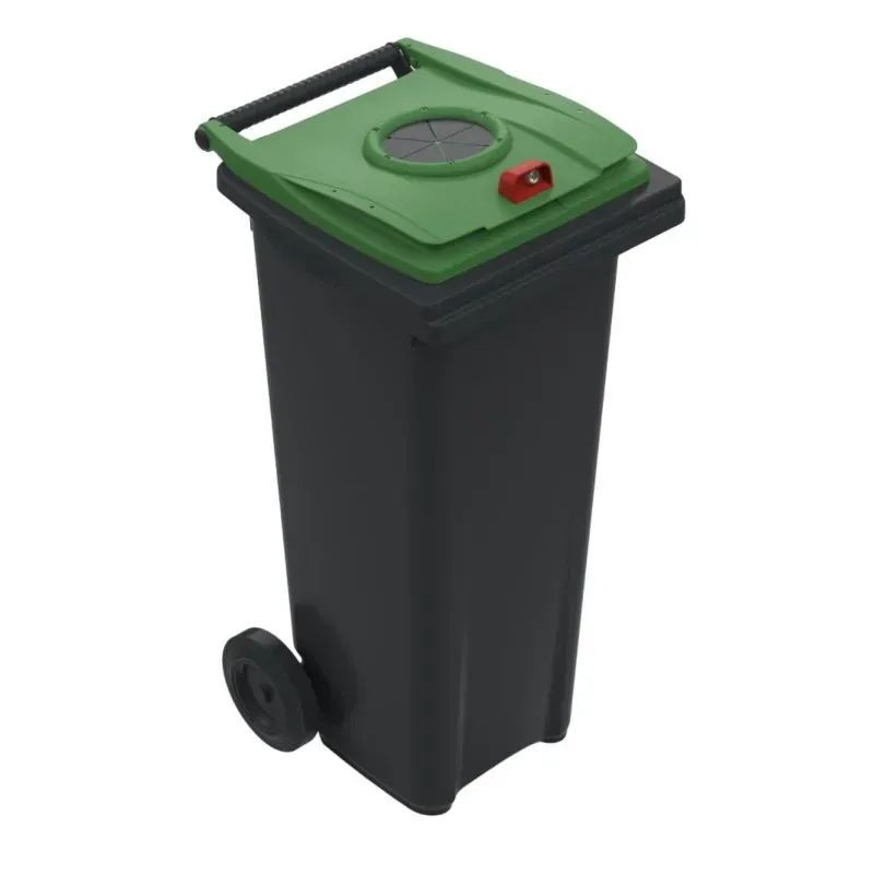 Bac poubelle verre 140L 2 roues - Sulo