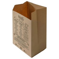 Sac kraft biodégradable et compostable 7 et 10L - lot de 300