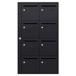 Bloc boite aux lettres intérieur - Edelen Excellence acier classique