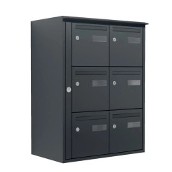 Boite aux lettres extérieur Edelen Excellence acier classique