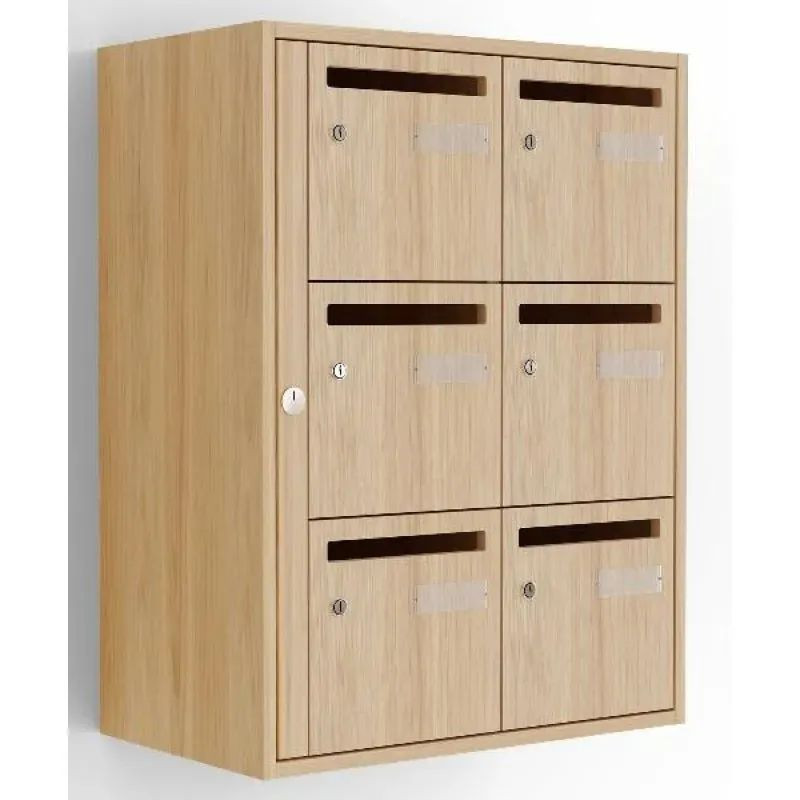 Boite aux lettres bois d'intérieur - Edelen Excellence bois classique