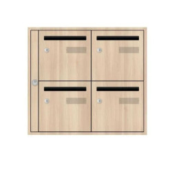 Boite aux lettres bois d'intérieur - Edelen Excellence bois classique