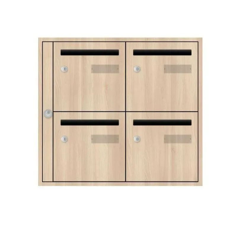 Boite aux lettres bois d'intérieur - Edelen Excellence bois classique