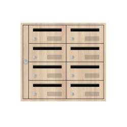 Boite aux lettres de rénovation en bois - Edelen Evidence