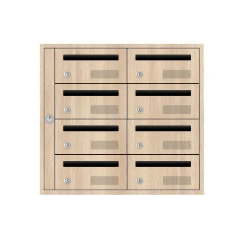 Boite aux lettres de rénovation en bois - Edelen Evidence