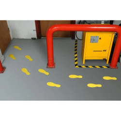 Trace de pas - Marquage au sol Heskins PermaRoute