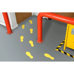 Trace de pas - Marquage au sol Heskins PermaRoute