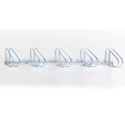 Ratelier 5 vélos mural - Angle 45°