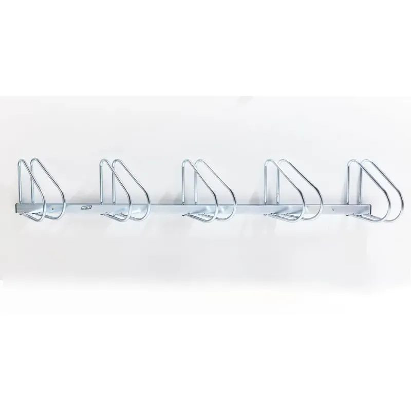 Ratelier 5 vélos mural - Angle 45°