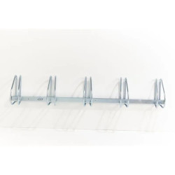 Ratelier 5 vélos mural - Angle 90°