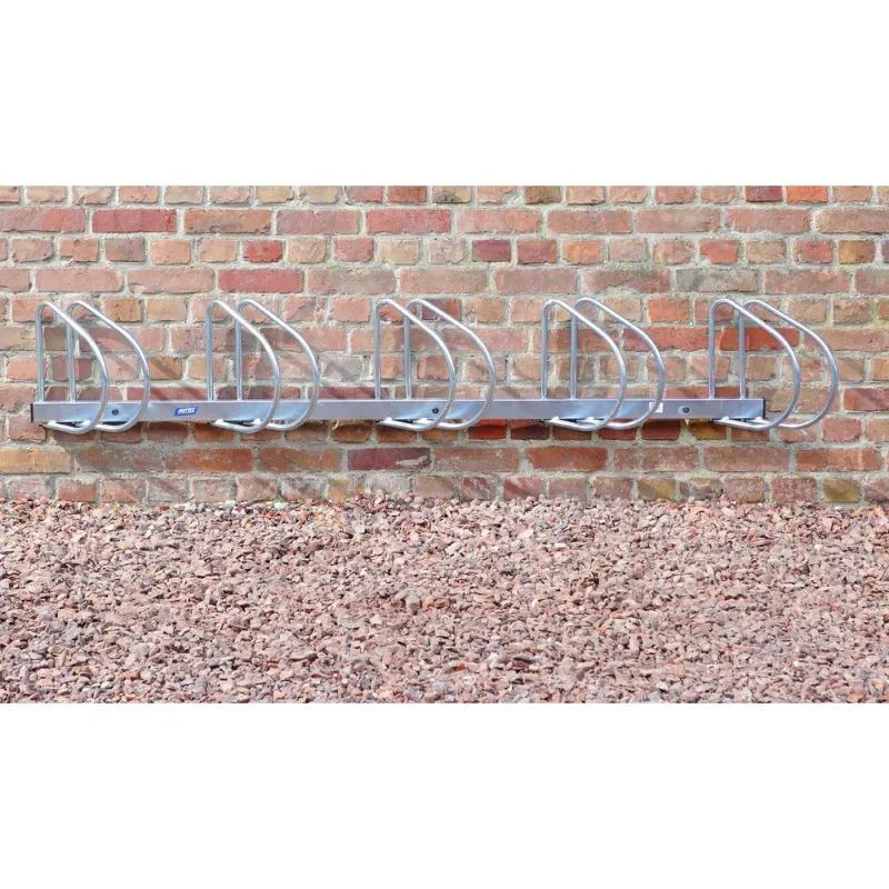 Ratelier 5 vélos mural - Angle 45°