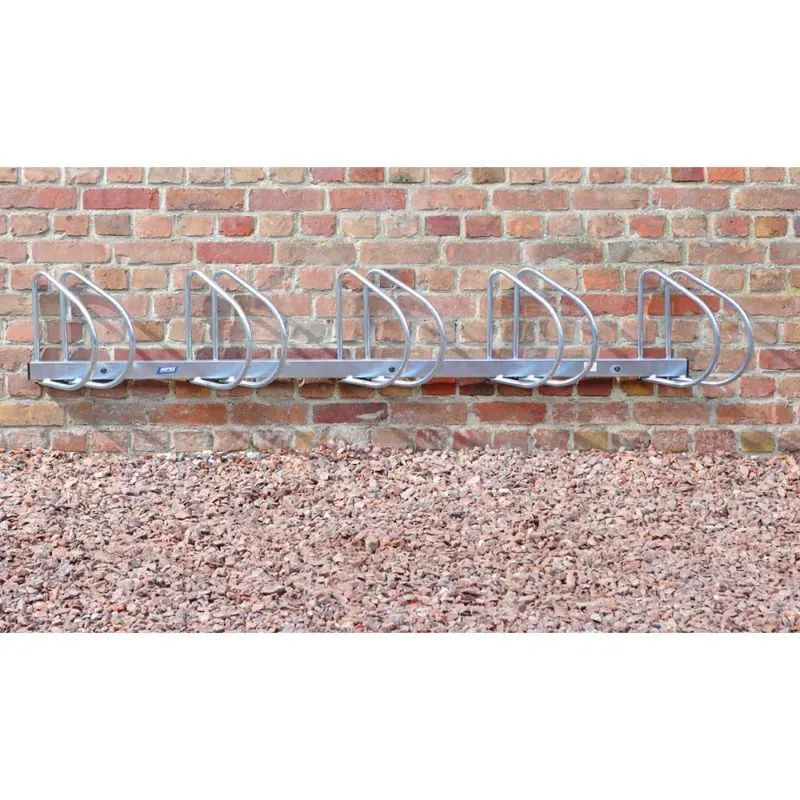 Ratelier 5 vélos mural - Angle 45°