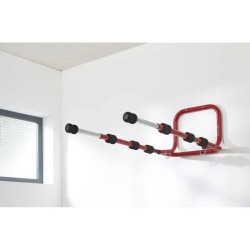 Support 4 vélos rabattable télescopique - Modèle mural