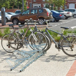 Râtelier vélos face à face Hollande