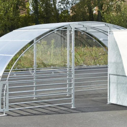 Abri fermé pour 6 à 12 vélos 