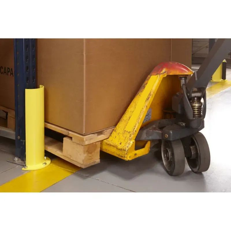 Protection échelle et montant de rack arrondie