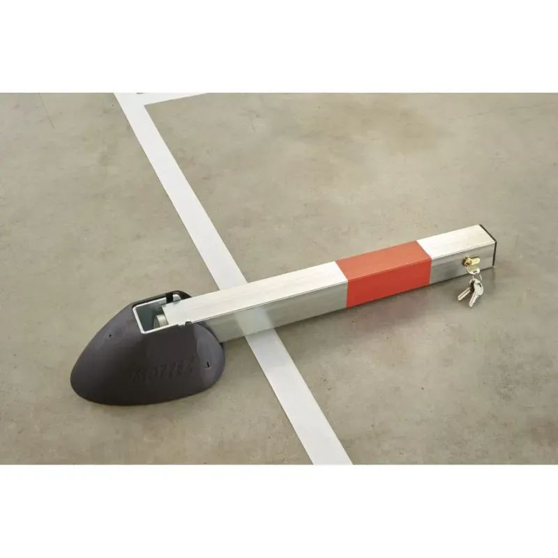 Poteau bloc parking rabattable - fermeture automatique