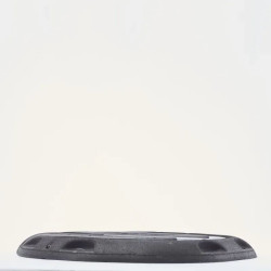 Arceau de parking rabattable su socle en caoutchouc autoportant