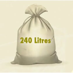 Lot de sacs poubelles polyéthylène