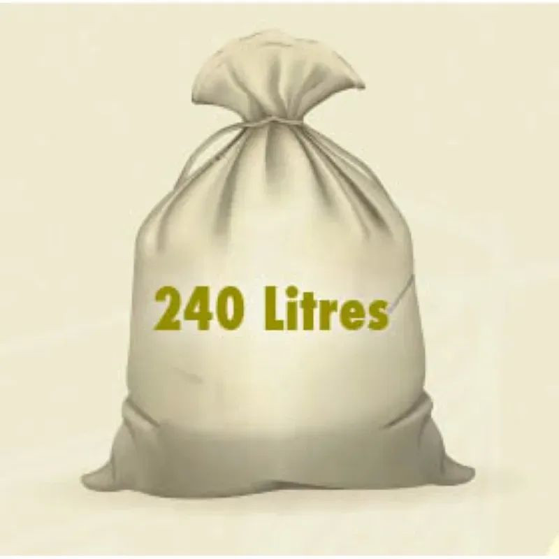 Lot de sacs poubelles polyéthylène