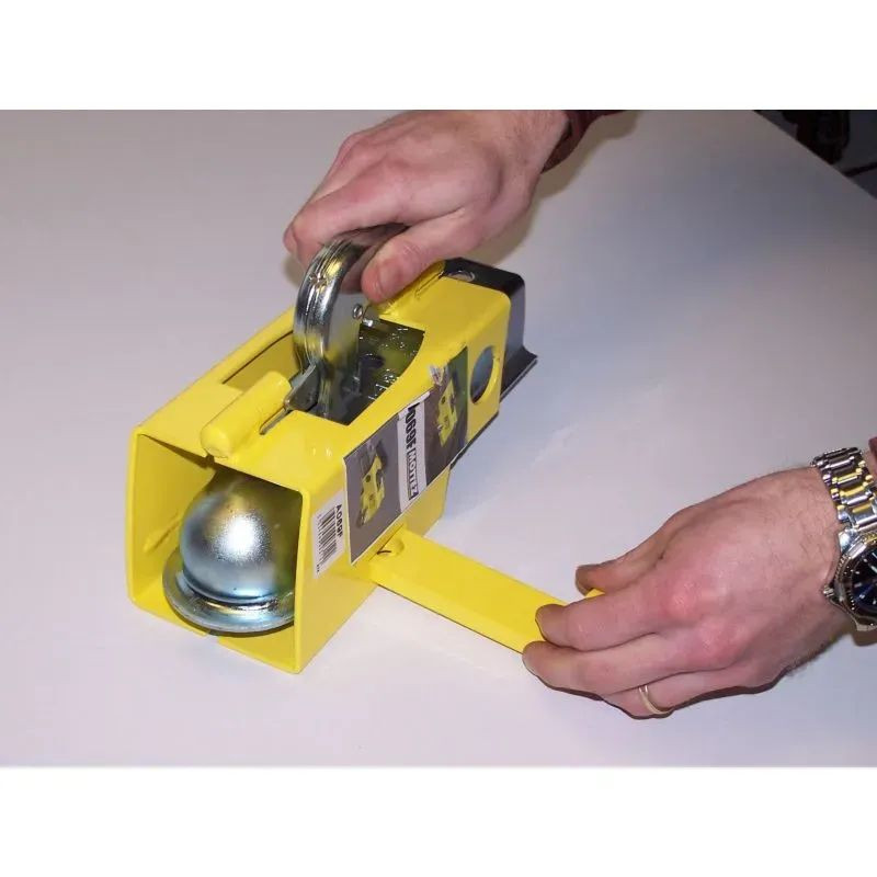 Mottez A069F - Antivol remorque pour tête d’attelage articulée