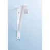 Mottez B241VBC - Equerre fixation murale blanche