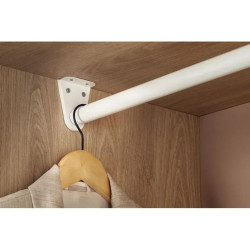 Mottez - Barre de penderie 40 à 240 cm