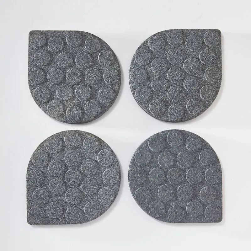 Mottez M031Q - Lot de 4 patins anti-vibrations