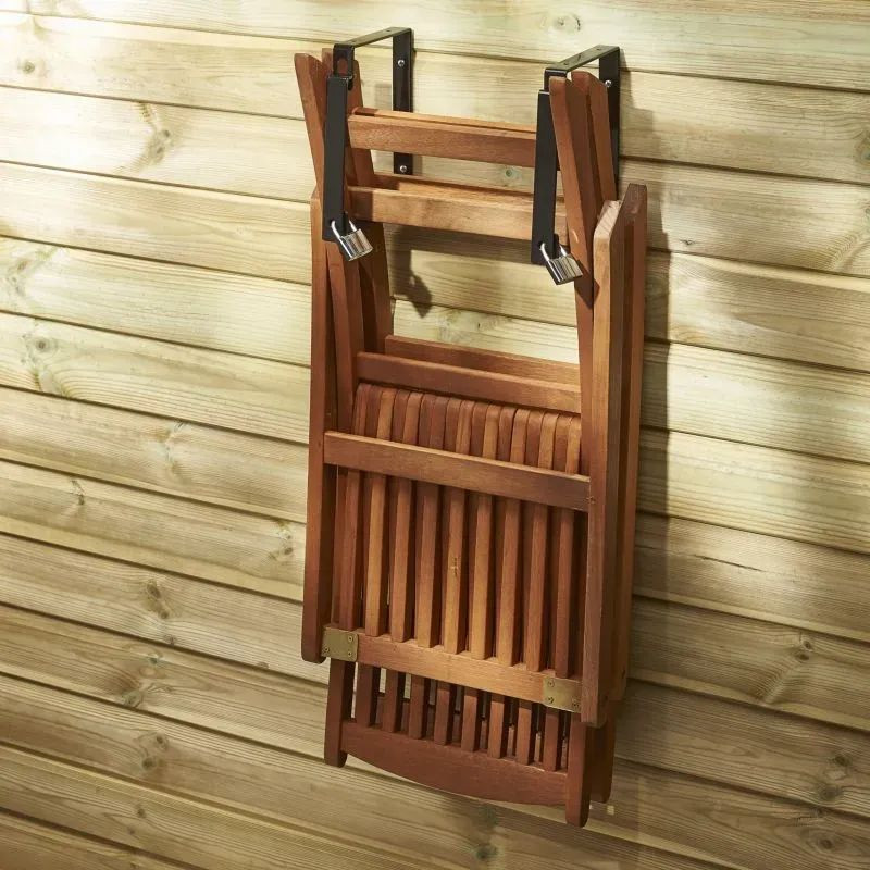 Lot de 2 antivols Mottez muraux pour échelles